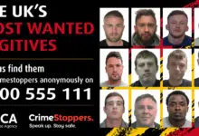 Reino Unido publica detalles de 12 de los hombres más buscados de España