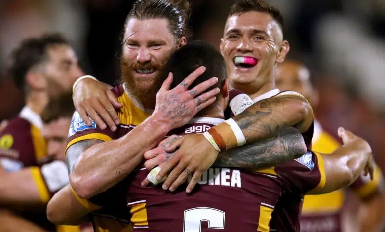 Premier League: Huddersfield Giants reservan lugar en play-offs con victoria 36-10 sobre Castleford Tigers Noticias de la Unión de Rugby 1 Premier League: Huddersfield Giants reservan lugar en play-offs con victoria 36-10 sobre Castleford Tigers Noticias de la Unión de Rugby