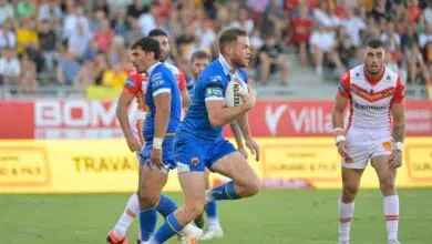 Catalanes 14 - 46 Salford 15 Catalanes 14 - 46 Salford