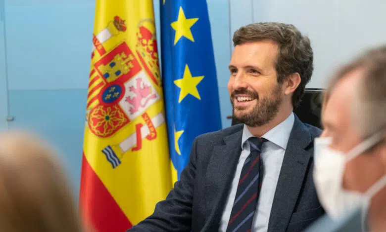 El jefe del PP asiste a la polémica en la misa en conmemoración de Franco 1 El jefe del PP asiste a la polémica en la misa en conmemoración de Franco