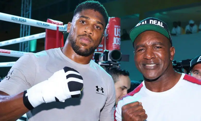 Usyk vs AJ: Evander Holyfield dice que Anthony Joshua debe pelear contra Oleksandr Usyk como 'Gran Hermano' en la revancha | Noticias del boxeo 1 Usyk vs AJ: Evander Holyfield dice que Anthony Joshua debe pelear contra Oleksandr Usyk como 'Gran Hermano' en la revancha | Noticias del boxeo