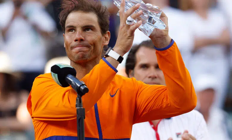 Fritz pone fin a la racha de 20-0 de Nadal por el título de Indian Wells 1 Fritz pone fin a la racha de 20-0 de Nadal por el título de Indian Wells