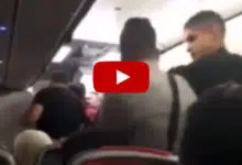 Así escapan de Mallorca los pasajeros del avión marroquí