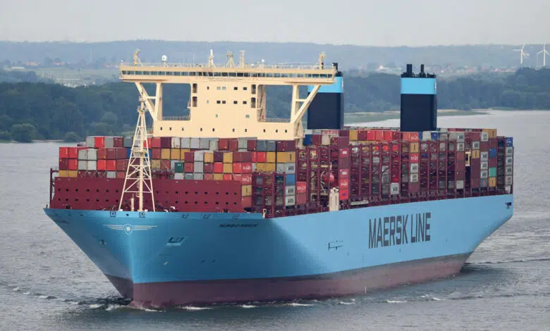 Buque portacontenedores encalla frente a la isla alemana de Wangerooge 1 Buque portacontenedores encalla frente a la isla alemana de Wangerooge