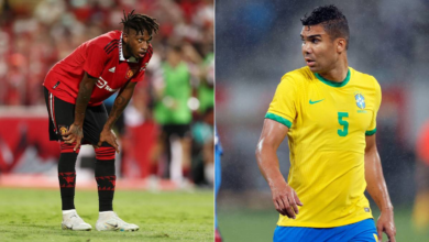 Casemiro y Fred, quien pronto será su compañero en el Manchester United, tienen un sólido historial en Brasil
