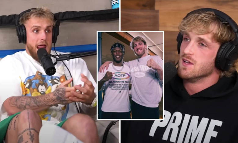 Después de los comentarios del podcast, la gente piensa que Logan Paul prefiere a KSI a su propio hermano Jake Paul 1 Después de los comentarios del podcast, la gente piensa que Logan Paul prefiere a KSI a su propio hermano Jake Paul