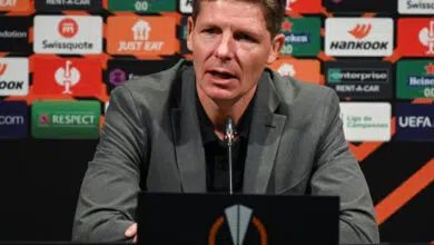 El entrenador del Eintracht, Glasner, quiere la victoria en el Barcelona 9 El entrenador del Eintracht, Glasner, quiere la victoria en el Barcelona