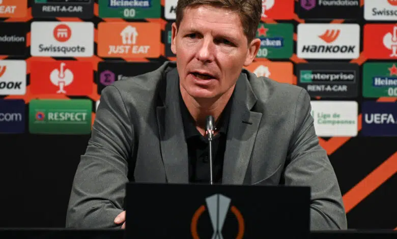 El entrenador del Eintracht, Glasner, quiere la victoria en el Barcelona 1 El entrenador del Eintracht, Glasner, quiere la victoria en el Barcelona