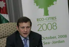 Jordanian Minister of the Environment, Khalid Irani