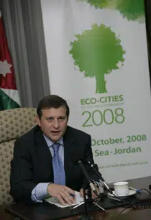 El ministerio de medio ambiente de Jordania revisará la ley ambiental nacional dentro de cinco meses 1 Jordanian Minister of the Environment, Khalid Irani