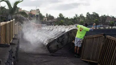El tráfico aéreo se reanuda tras la actividad sísmica de La Palma 8 El tráfico aéreo se reanuda tras la actividad sísmica de La Palma