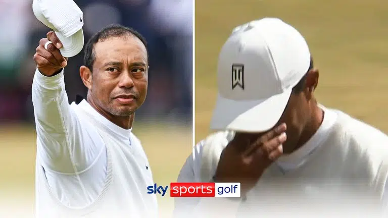 'Escena extraordinaria' cuando Tiger Woods falla el corte | 'Sentirse emocional' | Video | Ver programa de televisión 1 Sky Sports