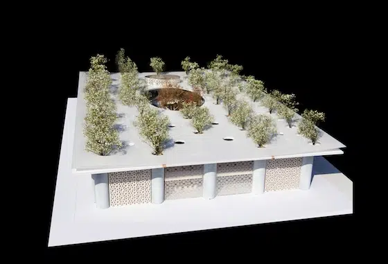 Escuela verde en Gaza combina arquitectura islámica y diseño sostenible 1 sustainable development, green design, solar energy, eco-schools, Gaza, UNRWA, environmental education, green building, renewable energy