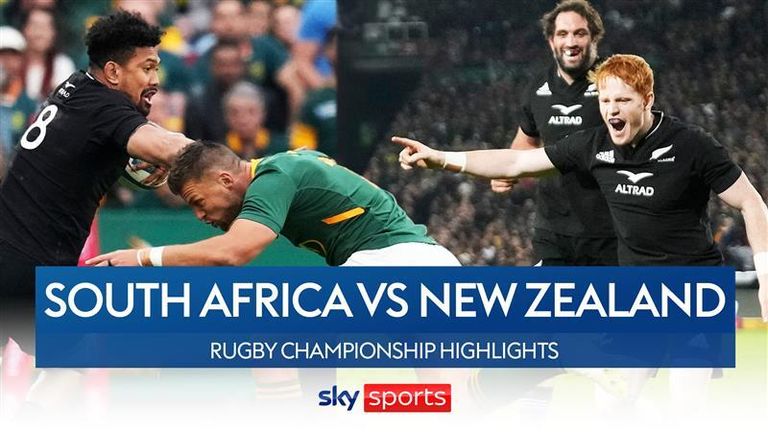 Nueva Zelanda se recupera con una emocionante victoria sobre Sudáfrica en Ellis Park