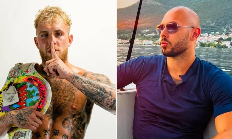 Jake Paul le dice a Andrew Tate que "se ajuste al estándar" para ser su próximo oponente 1 Jake Paul le dice a Andrew Tate que "se ajuste al estándar" para ser su próximo oponente