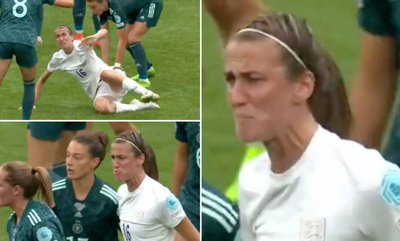 La BBC se disculpa después de que Jill Scott reaccionara ante la falta de un jugador alemán 1 La BBC se disculpa después de que Jill Scott reaccionara ante la falta de un jugador alemán