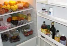 healthy food fridge