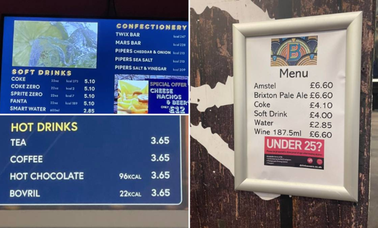 Los precios de la comida y la bebida en el West Ham Stadium provocan indignación, con una taza de té que cuesta £ 3.65 1 Los precios de la comida y la bebida en el West Ham Stadium provocan indignación, con una taza de té que cuesta £ 3.65