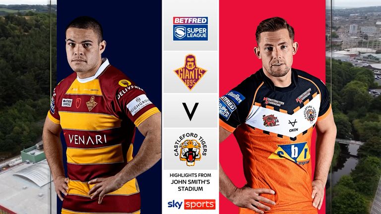 Premier League: Huddersfield Giants reservan lugar en play-offs con victoria 36-10 sobre Castleford Tigers Noticias de la Unión de Rugby 2 deportes de cielo