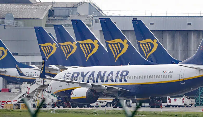 Ryanair pierde 96 millones de euros con Omicron 1 Ryanair pierde 96 millones de euros con Omicron