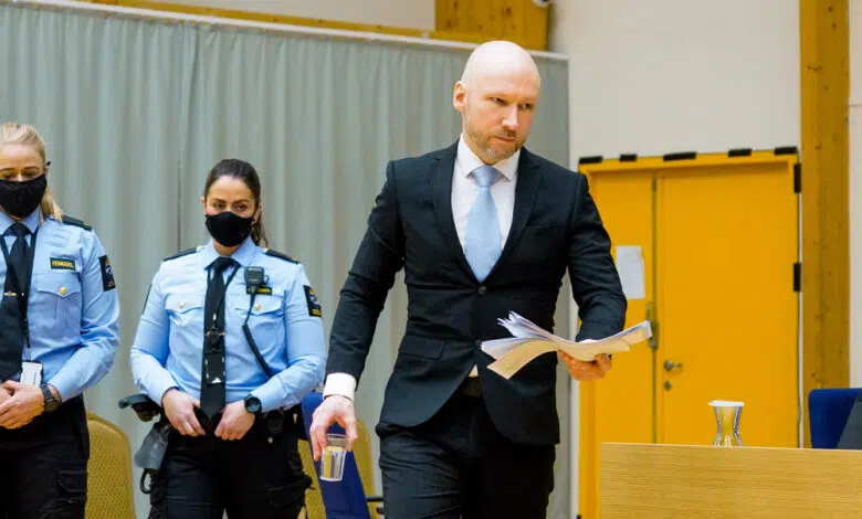 Tribunal noruego rechaza liberación del asesino en serie Breivik 1 Tribunal noruego rechaza liberación del asesino en serie Breivik