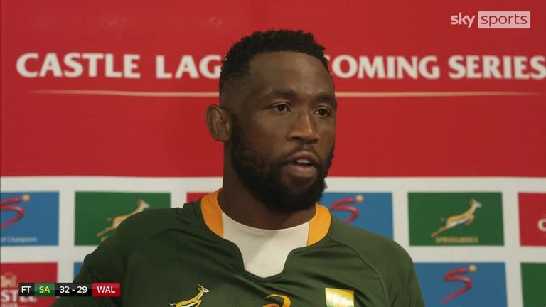 El capitán de Sudáfrica, Siya Kolisi, dice que su equipo debe encontrar energía en el juego después de que Gales se 'encendió' en la primera prueba.