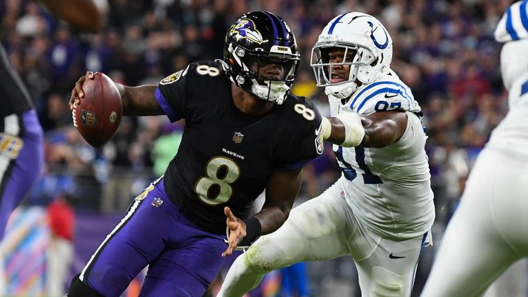 Lamar Jackson: ¿Será suficiente otra carrera de MVP en el mariscal de campo de Baltimore para llevarse a los Ravens? | Noticias de la NFL 3 Jackson también tuvo una excelente actuación la temporada pasada.Vea algunos aspectos destacados de su campaña 2021
