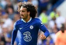 Marc Cucurella in action for Chelsea