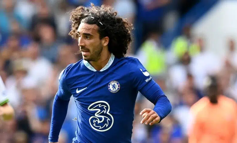 Apuestas en la Premier League: Mark Cucurella anota contra Leeds United – Jones sabe | Noticias de futbol 1 Marc Cucurella in action for Chelsea