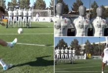 La nueva técnica de tiro libre del Real Madrid va directo al futuro, es el siguiente nivel
