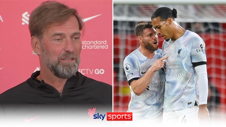 Jurgen Klopp dice que Liverpool sigue tratando de fortalecerse en la ventana de transferencia, pero debe ser el jugador adecuado | Noticias de futbol 4 Jurgen Klopp habló sobre la acalorada conversación en el campo entre Virgil van Dijk y James Milner durante la derrota por 2-1 ante el Manchester United.