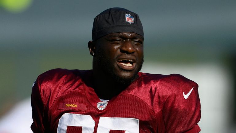 NFL International regresa al estadio Tottenham Hotspur por segundo año consecutivo Noticias de la NFL 5 Desde que se unió a la NFL a través del programa IPP en 2017, Efe Obada ha jugado para los Carolina Panthers, Buffalo Bills y ahora los Washington Commanders