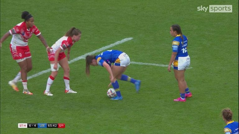 Premier League Femenina: Leeds Rhinos acaba con el reinado de St Helens, York City Cavaliers llega a su primera final Rugby League news 5 Lo más destacado de la semifinal de la Premier League femenina entre St Helens y Leeds Rhinos.