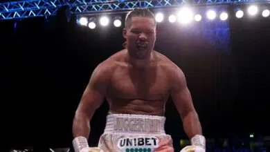 Joe Joyce vence a Joseph Parker en 11 asaltos y llama a Oleksandr Usyk por el título mundial Boxeo 15 Joe Joyce celebrates his 11th round knockout win over Joseph Parker