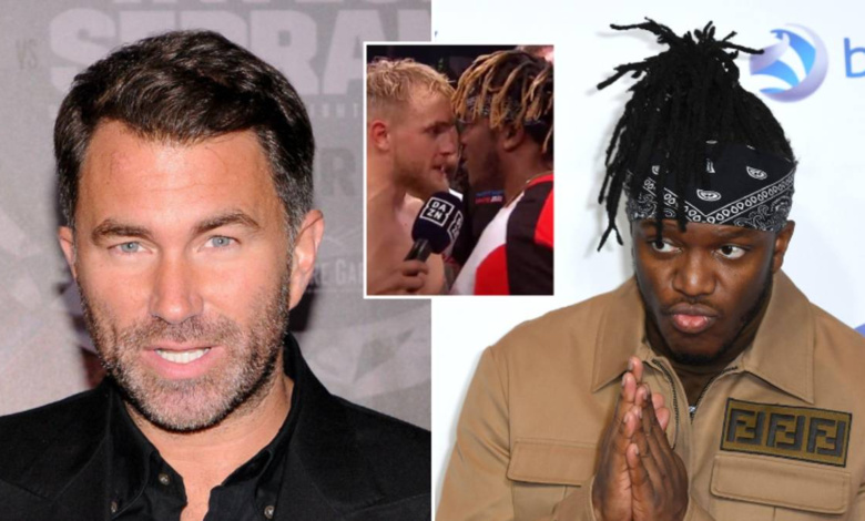 Eddie Hearn predice cuánto ganará KSI con Jake Paul Fight 1 Eddie Hearn predice cuánto ganará KSI con Jake Paul Fight