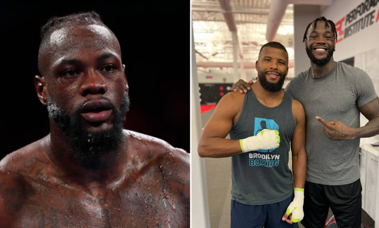 Las piernas de Deontay Wilder en una nueva foto de entrenamiento aturden a los fanáticos del combate 1 Las piernas de Deontay Wilder en una nueva foto de entrenamiento aturden a los fanáticos del combate