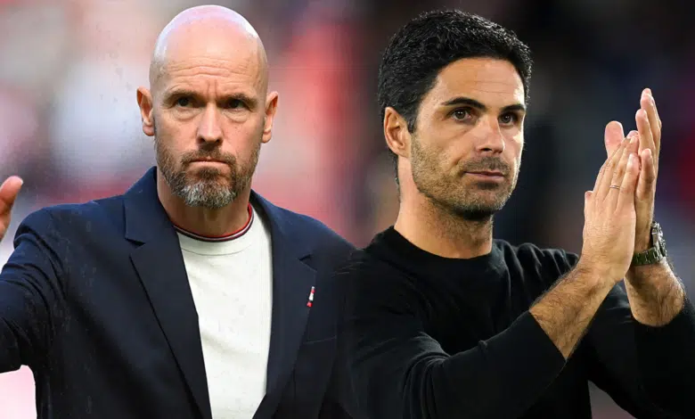 Sorteo de la Europa League: el Manchester United se lleva a la Real Sociedad, el Arsenal juega al PSV Eindhoven | Noticias de futbol de DayNews 1 Arsenal and Man Utd will both be in Friday's Europa League draw - but neither can face each other in the group stages