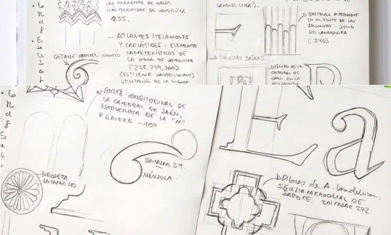 Un alumno de la Escuela de Arte José Nogué de Jaén ha ganado el Premio Nacional Josep Albert Mestre por una tipografía inspirada en Vandelvira.presente 1 Un alumno de la Escuela de Arte José Nogué de Jaén ha ganado el Premio Nacional Josep Albert Mestre por una tipografía inspirada en Vandelvira.presente