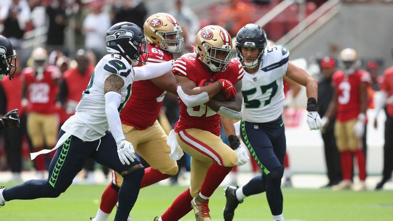 Trey Lance: el mariscal de campo de los San Francisco 49ers fuera de temporada después de fracturarse el tobillo en el juego contra los Seattle Seahawks Noticias de la NFL 3 Lo más destacado de los Seattle Seahawks vs. San Francisco 49ers en la semana 2 de la temporada de la NFL.
