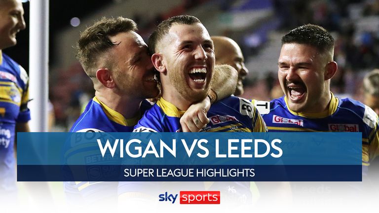 Final de la Premier League: Liam Sutcliffe de Leeds Rhinos apunta a terminar el tiempo del club con más gloria en el campeonato | Noticias de la Unión de Rugby 2 Lo más destacado de la semifinal de la Betfred Premier League entre Wigan Warriors y Leeds Rhinos.