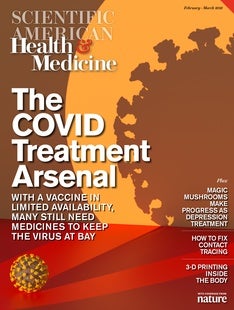 El resto del viaje de COVID-19 - Noticias-Hoy 3 Scientific American Health and Medicine, volumen 3, número 1