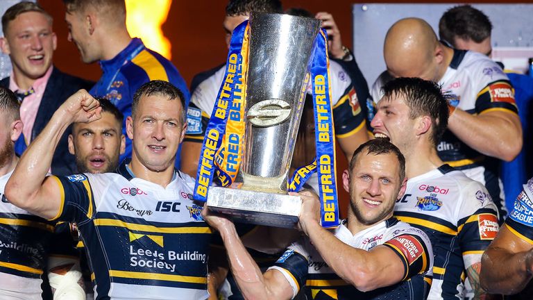 Final de la Premier League: Liam Sutcliffe de Leeds Rhinos apunta a terminar el tiempo del club con más gloria en el campeonato | Noticias de la Unión de Rugby 7 Danny McGuire y Rob Burrow terminaron sus carreras en Leeds como campeones de la Premier League en 2017