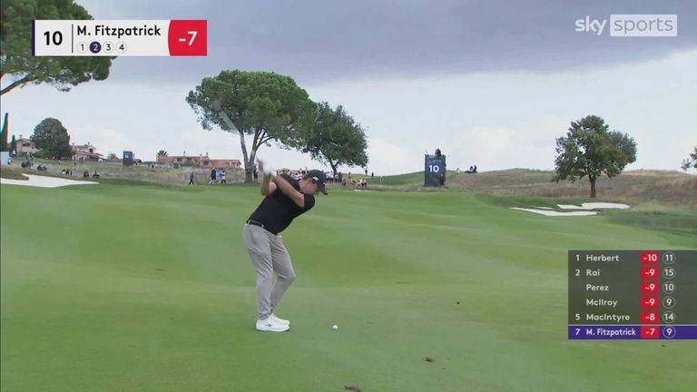 Abierto de Italia: Matt Fitzpatrick lidera por un golpe de cara al último día en Marco Simone Golf y Country Club Noticias de golf 2 deportes de cielo