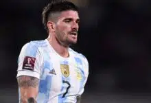 Rodrigo de Paul teme inicio del Mundial en Argentina