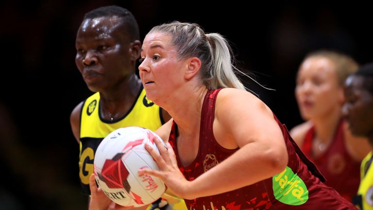 Vitality Roses de Inglaterra comienza la serie de Uganda con una firme victoria en Nottingham | Netball News 2 deportes de cielo