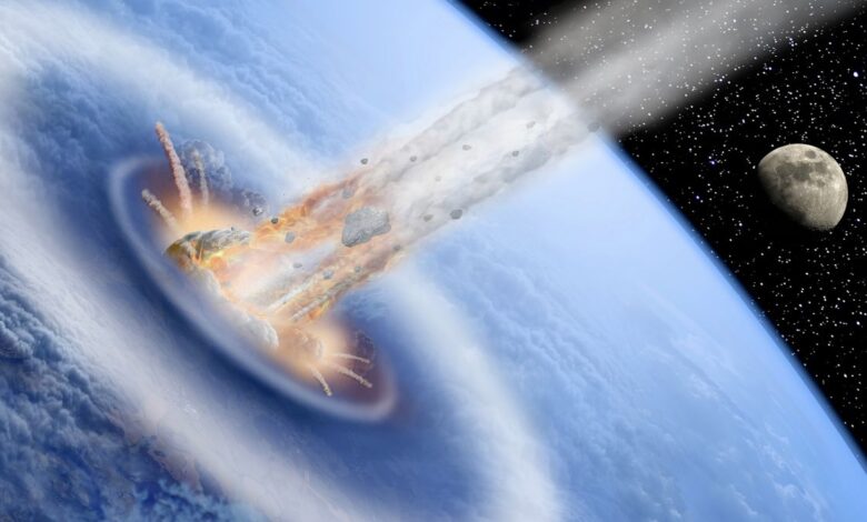 Asteroide que mata dinosaurios provoca un 'gran terremoto' que sacude la Tierra durante meses 1 an asteroid slams into Earth