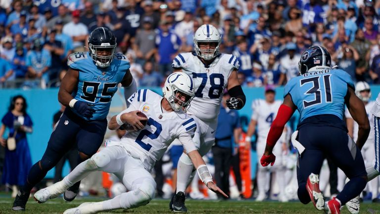 El respaldo de los Indianapolis Colts Matt Ryan 'resto de la temporada' en apoyo del segundo año QB Sam Ehlinger | Noticias de la NFL 3 Lo más destacado de la semana 7 de la temporada de la NFL entre los Indianapolis Colts y los Tennessee Titans.