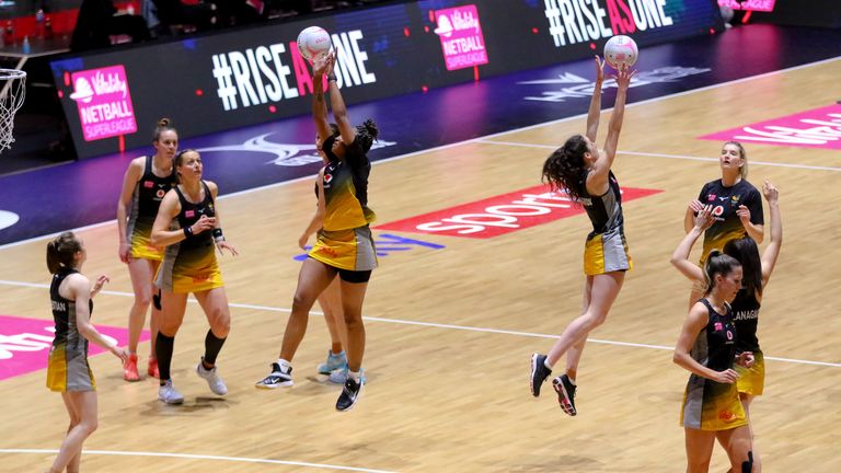 Hornets Netball: Tamsin Greenway comparte su dolor por la situación y espera una respuesta rápida para ayudar a los jugadores y al personal | Pitching News 5 Los Hornets han sido parte de la Netball Premier League desde la temporada 2017 (Crédito: Crédito: Ben Lumley)