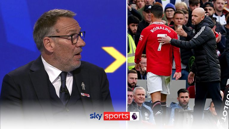Cuaderno del reportero: ¿Ha vuelto el Manchester United a las órdenes de Eric Ten Hager? | Noticias de Fútbol 6 Paul Merson, Eric Ten Hager, Cristiano Ronaldo