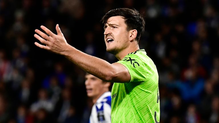 Atasco en el calendario de la Premier League: ¿Cuándo terminará el Manchester United después de no poder llegar a los octavos de final de la Europa League? | Noticias de Fútbol 2 Harry Maguire utilizado como delantero de emergencia